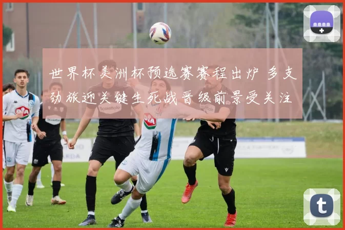 世界杯美洲杯预选赛赛程出炉 多支劲旅迎关键生死战晋级前景受关注